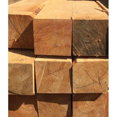 Обрезной брус из лиственницы 100x100x6000 мм