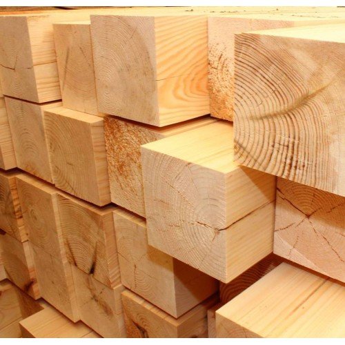 Строганный брусок из лиственницы 50x50x2000 мм Строганный брусок из лиственницы 50x50x2000 мм