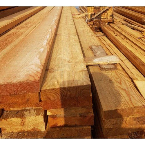 Обрезная доска из лиственницы 40x150x6000 мм