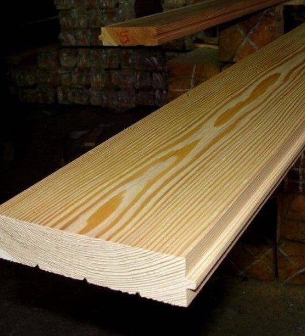 Половая доска из лиственницы класс Экстра 45x140x4000 мм
